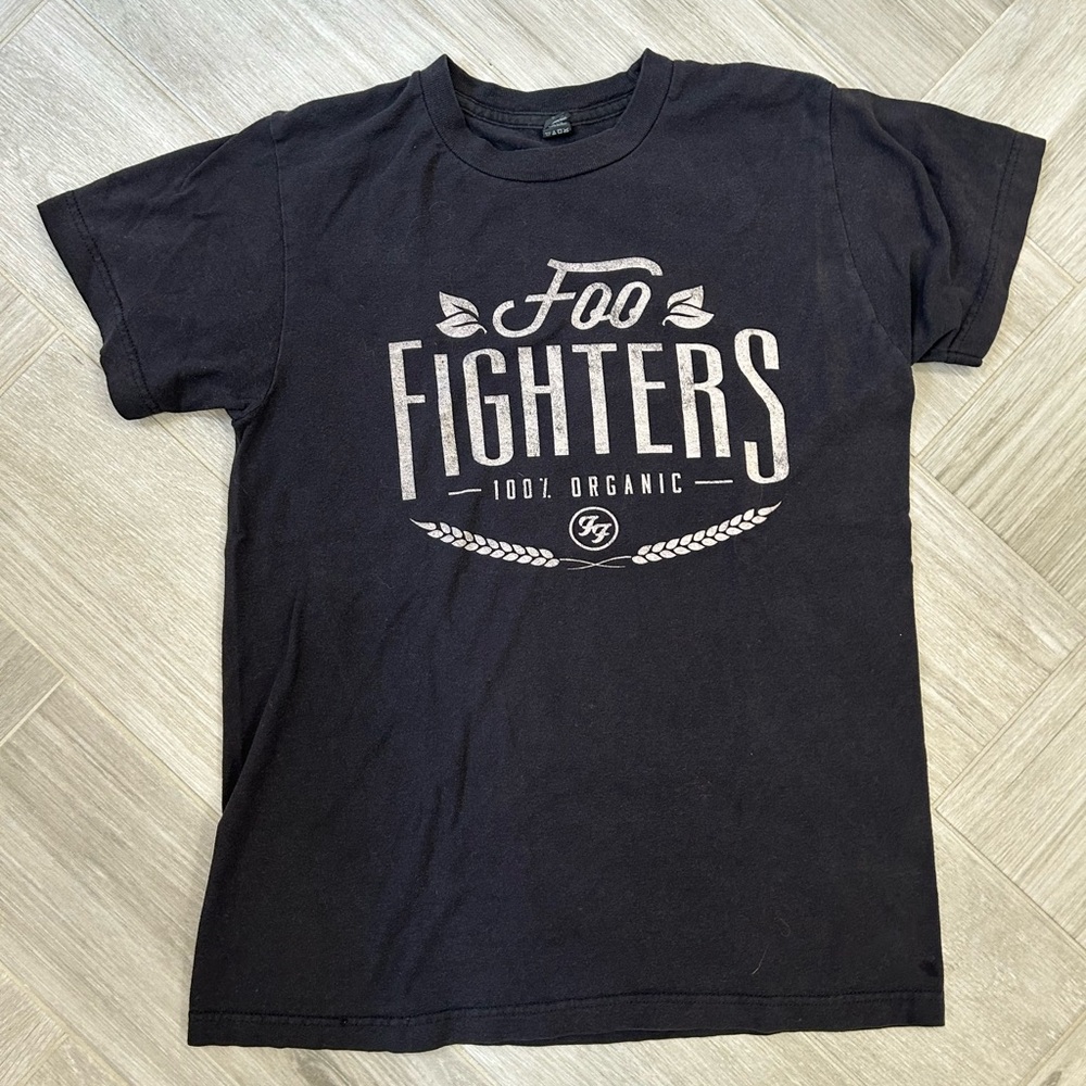 Foo Fighters Black Concert T-Shirt Small